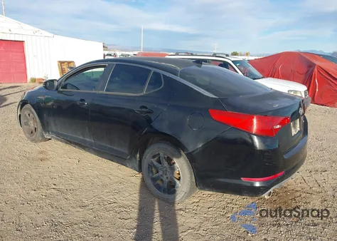 2011 Kia Optima Lx из США, поврежденный, VIN KNAGM4A76B5099061